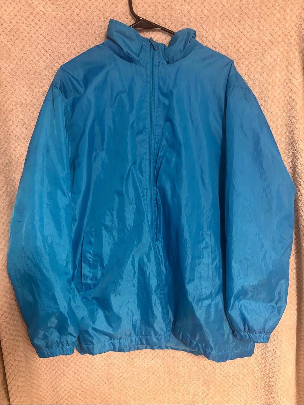totes Bright Blue Kids Rain Jacket with Hood